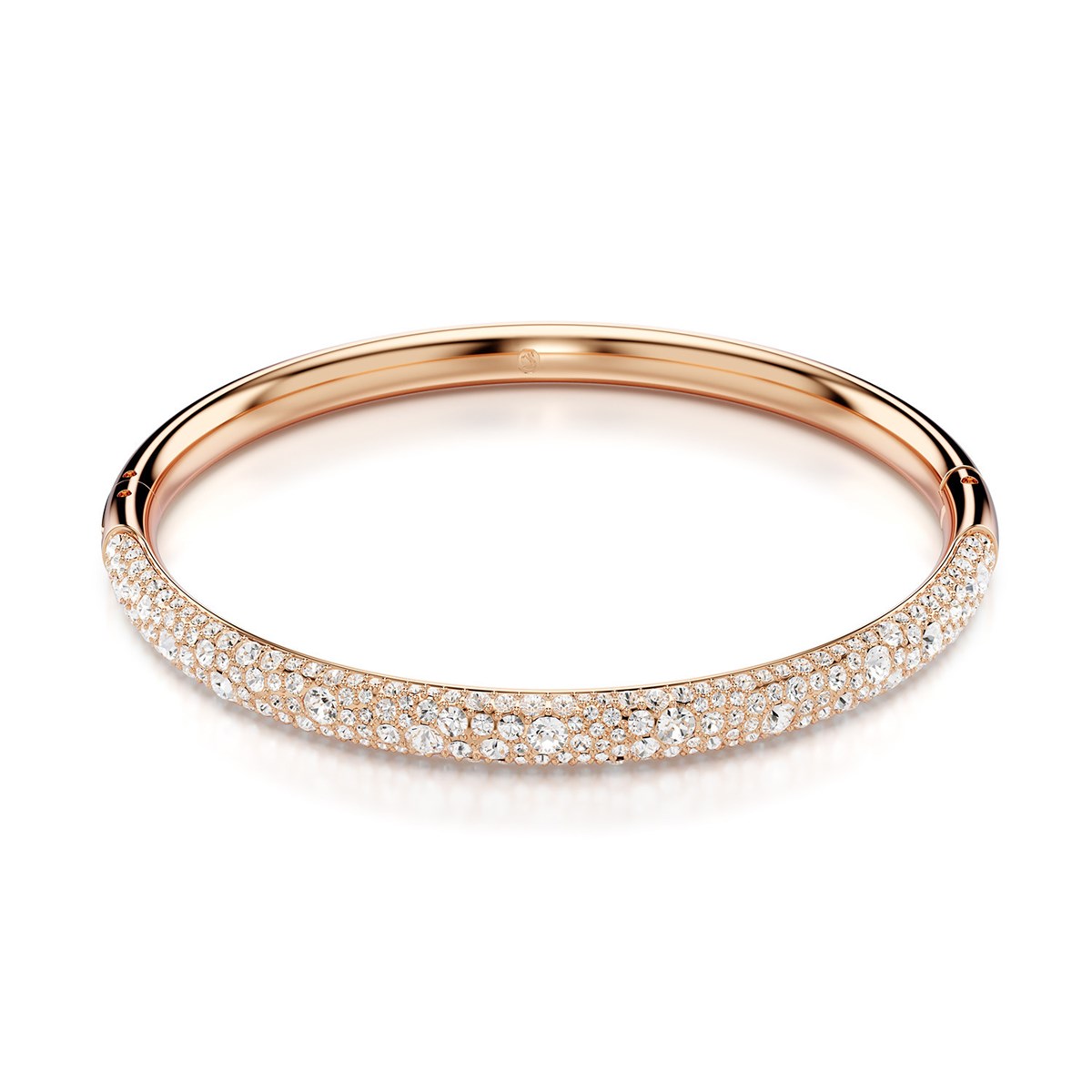 Bracelet jonc Swarovski Meteora rosé L