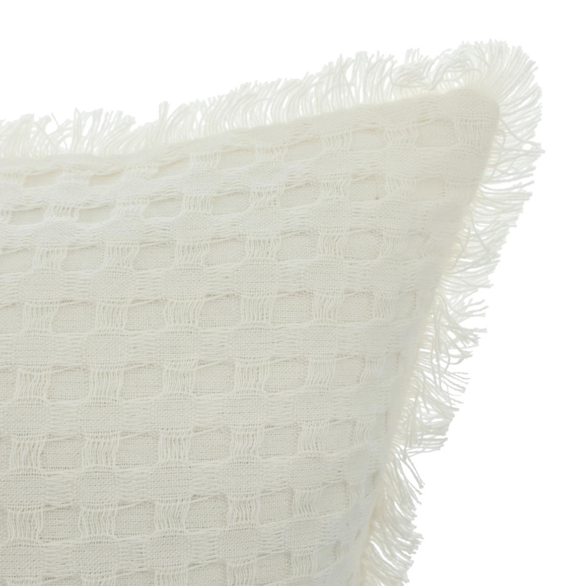 COUSSIN NID ABEILLE WIDDY BLANC 30X50CM