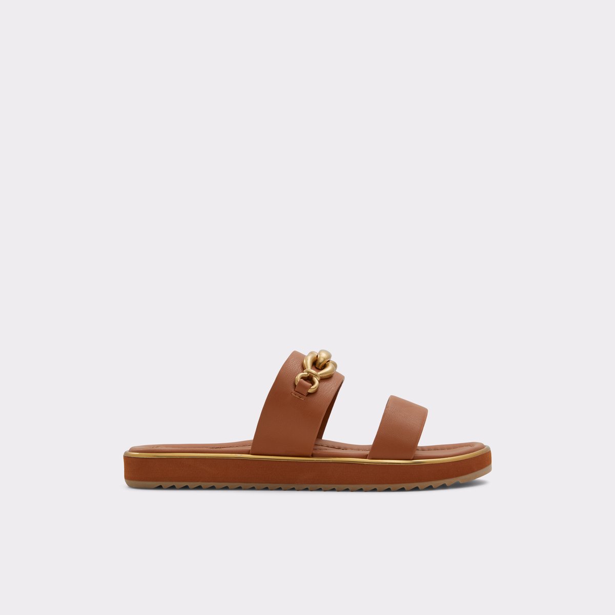 Smolyan Medium Brown Women Flat Sandals