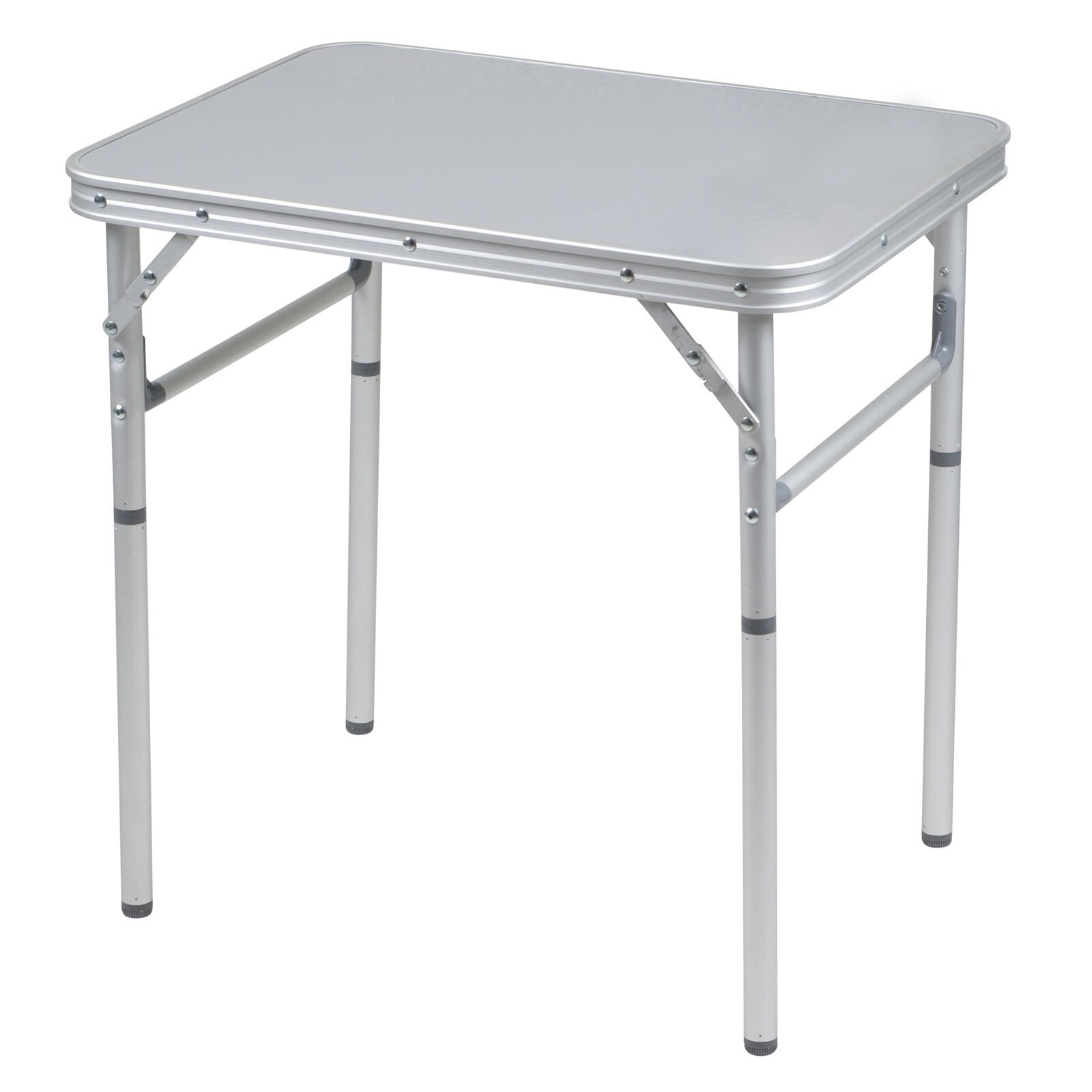 BO-CAMP Alu Mini Campingtisch Premium - Klapptisch Koffertisch Falttisch 2 Höhen