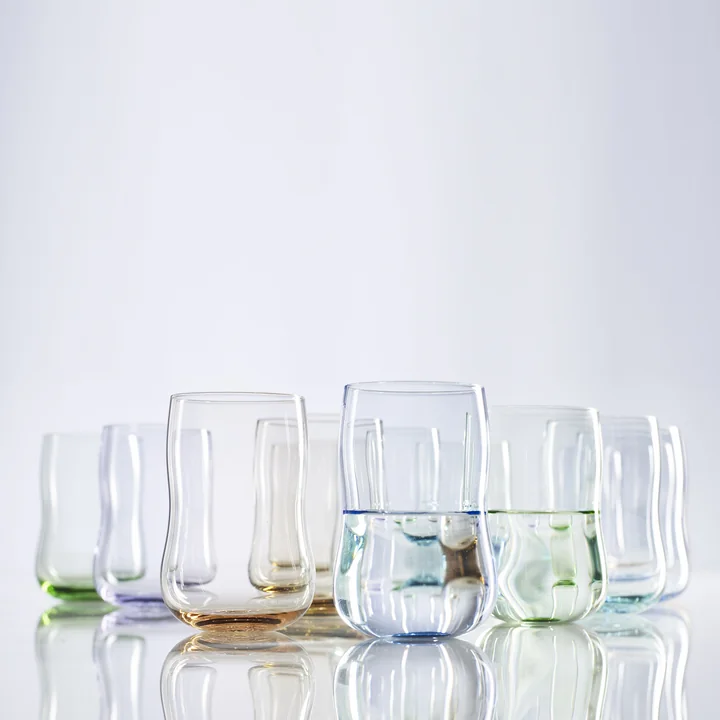 Holmegaard - Future Longdrinkglas, 4er Pack, 37 cl, transparent