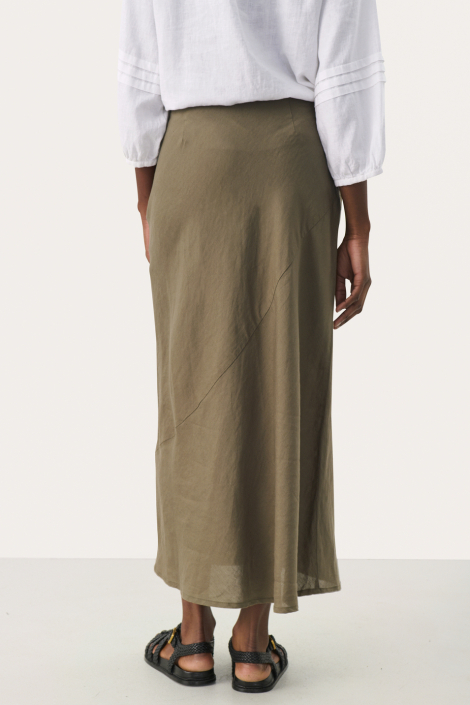 Part Two groene dames rok