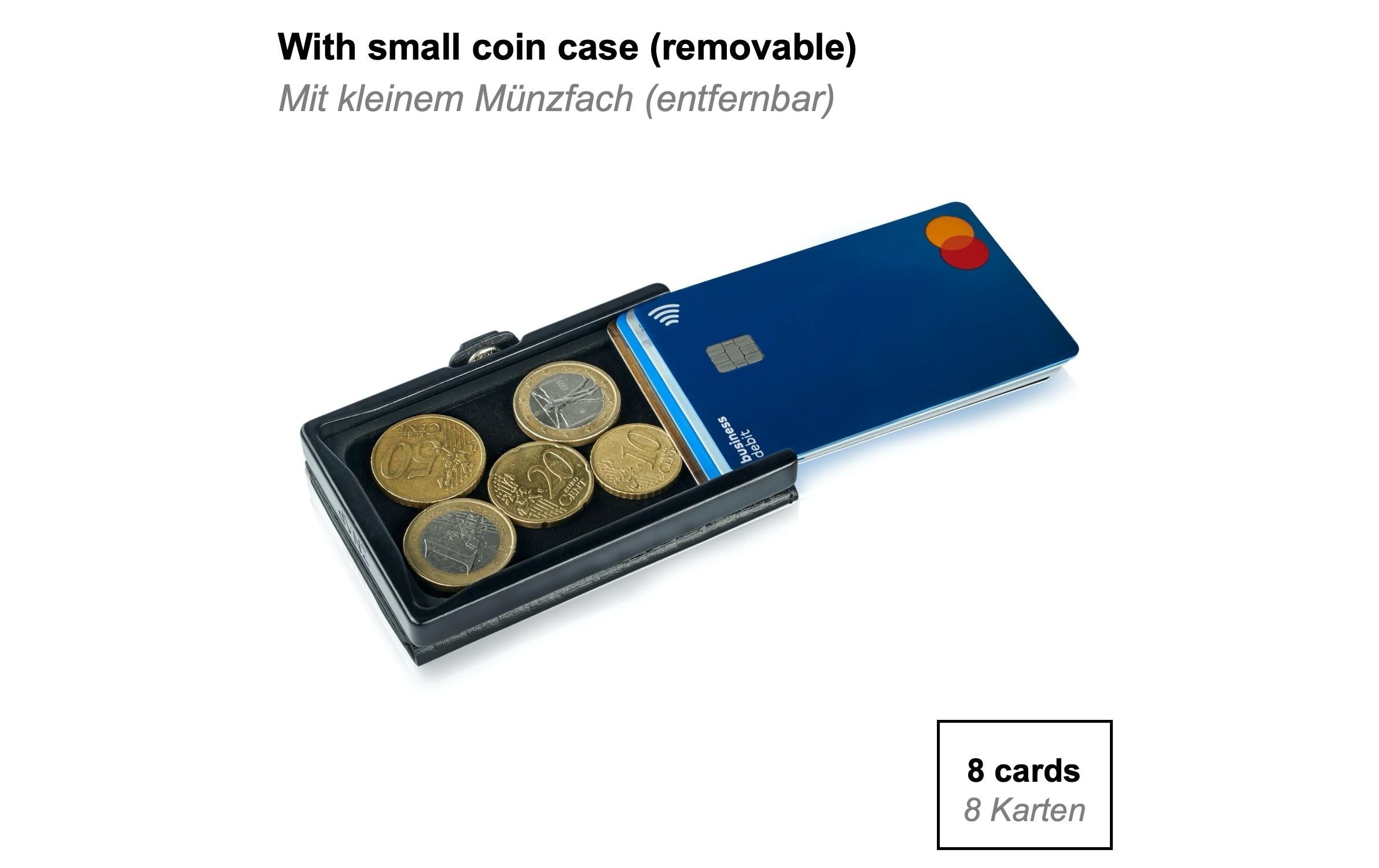 Geldbörse »ZNAP Slim Wallet Kork Brown, 8er«
