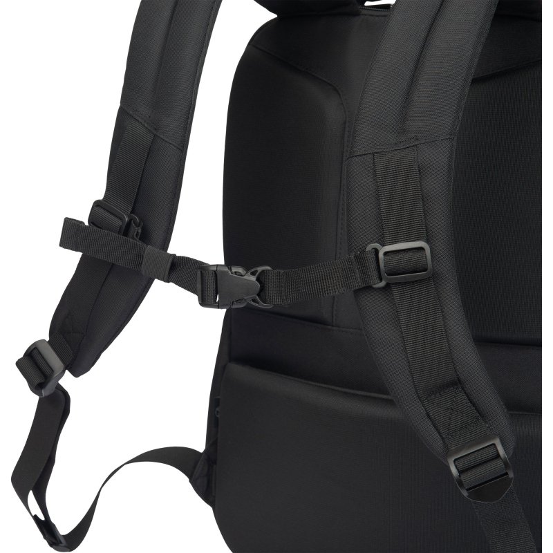 DICOTA D32116-RPET sac à dos Sac à dos normal Noir Polyester, Polyéthylène téréphtalate recyclé (rPET)