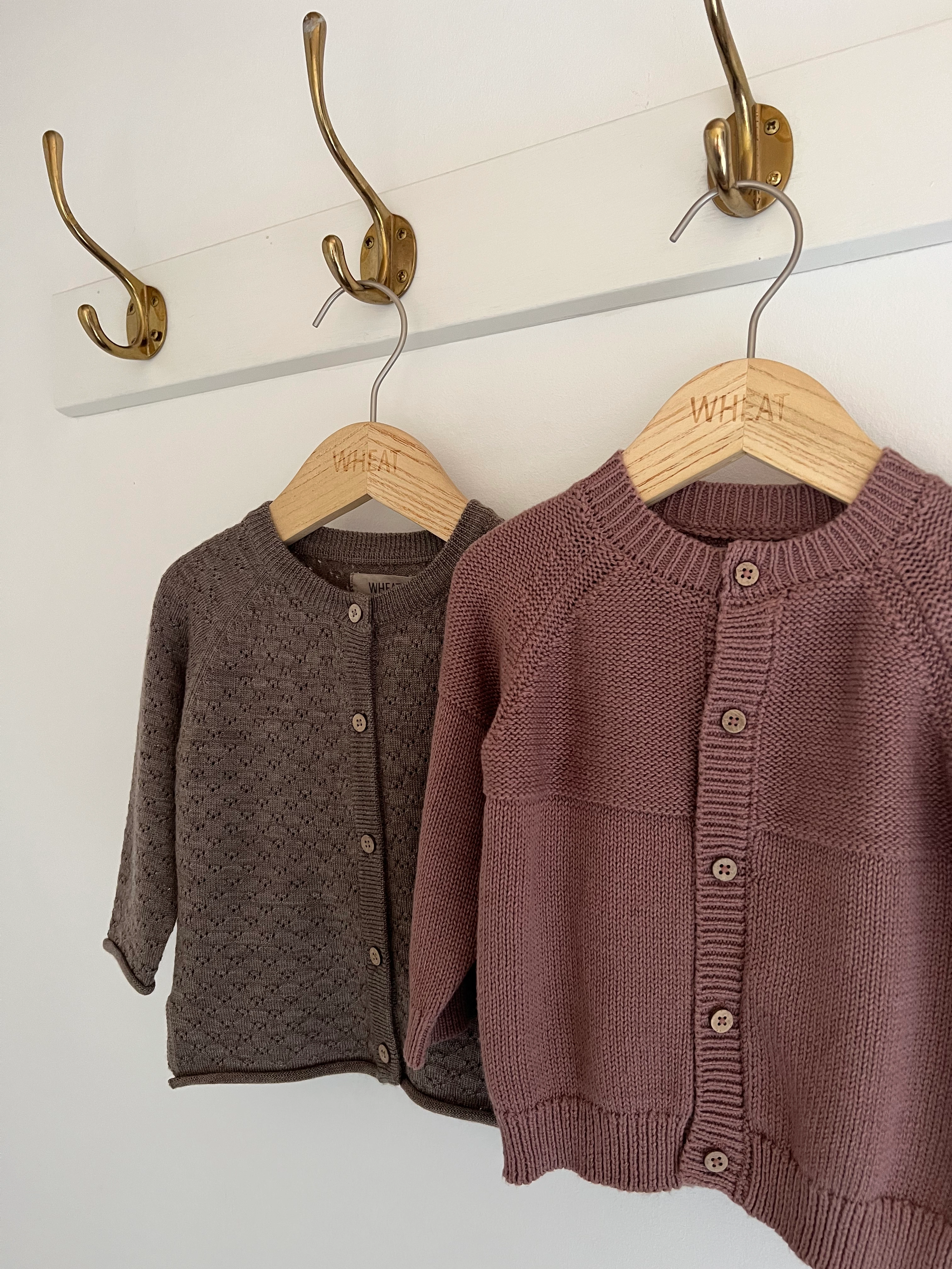 Strickjacke EDDY in powder brown