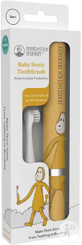 Matchstick Monkey Bébé Brosse À Dents Sonique Lion 1 Pièce