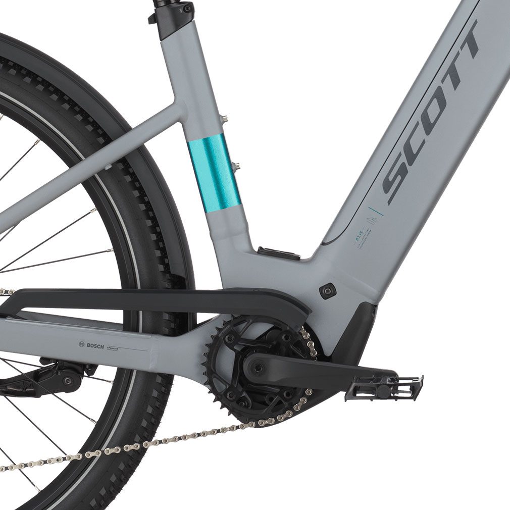 Scott Axis 10 Wave E-Trekkingrad bird grey