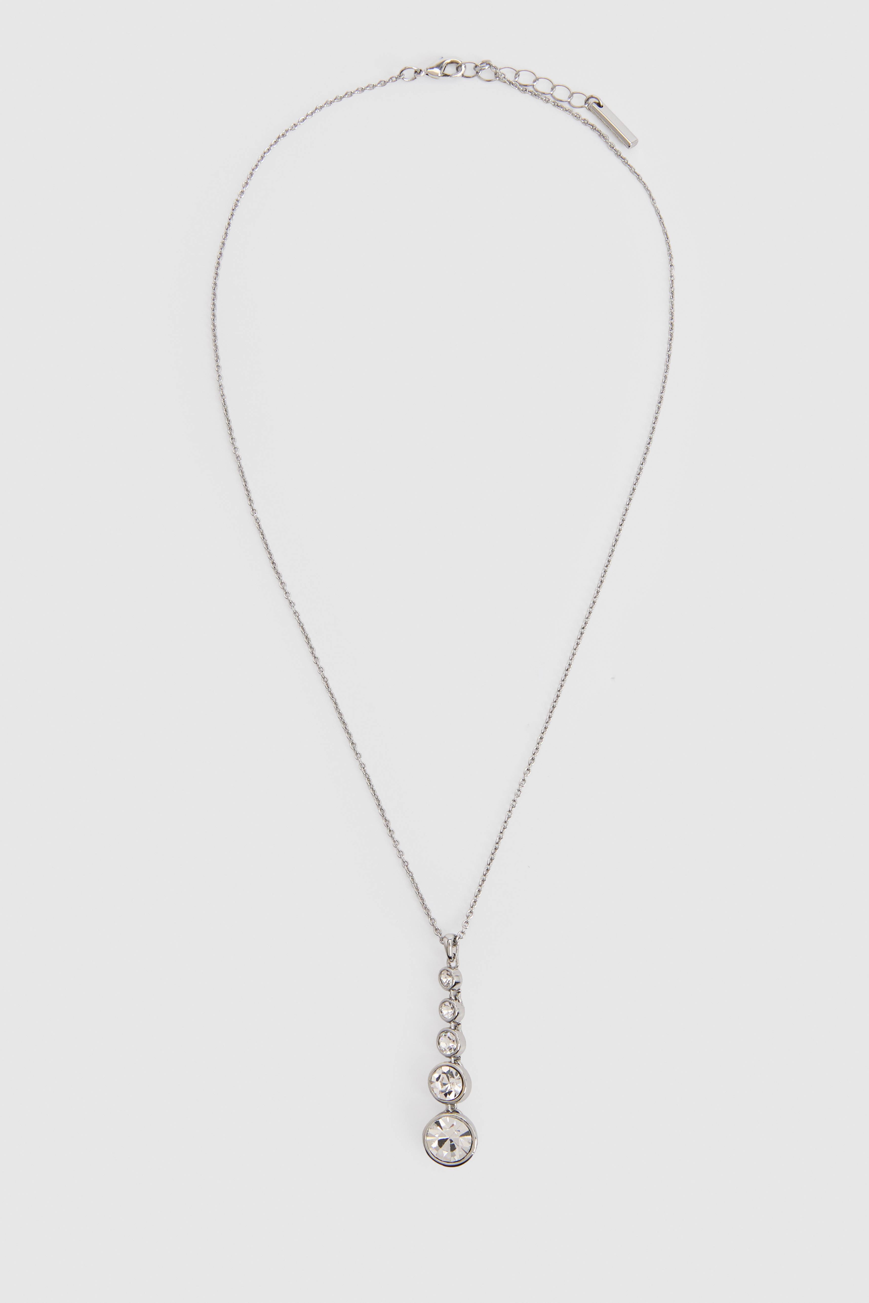 KarenMillen Collier Pendentif Flux De Cristaux