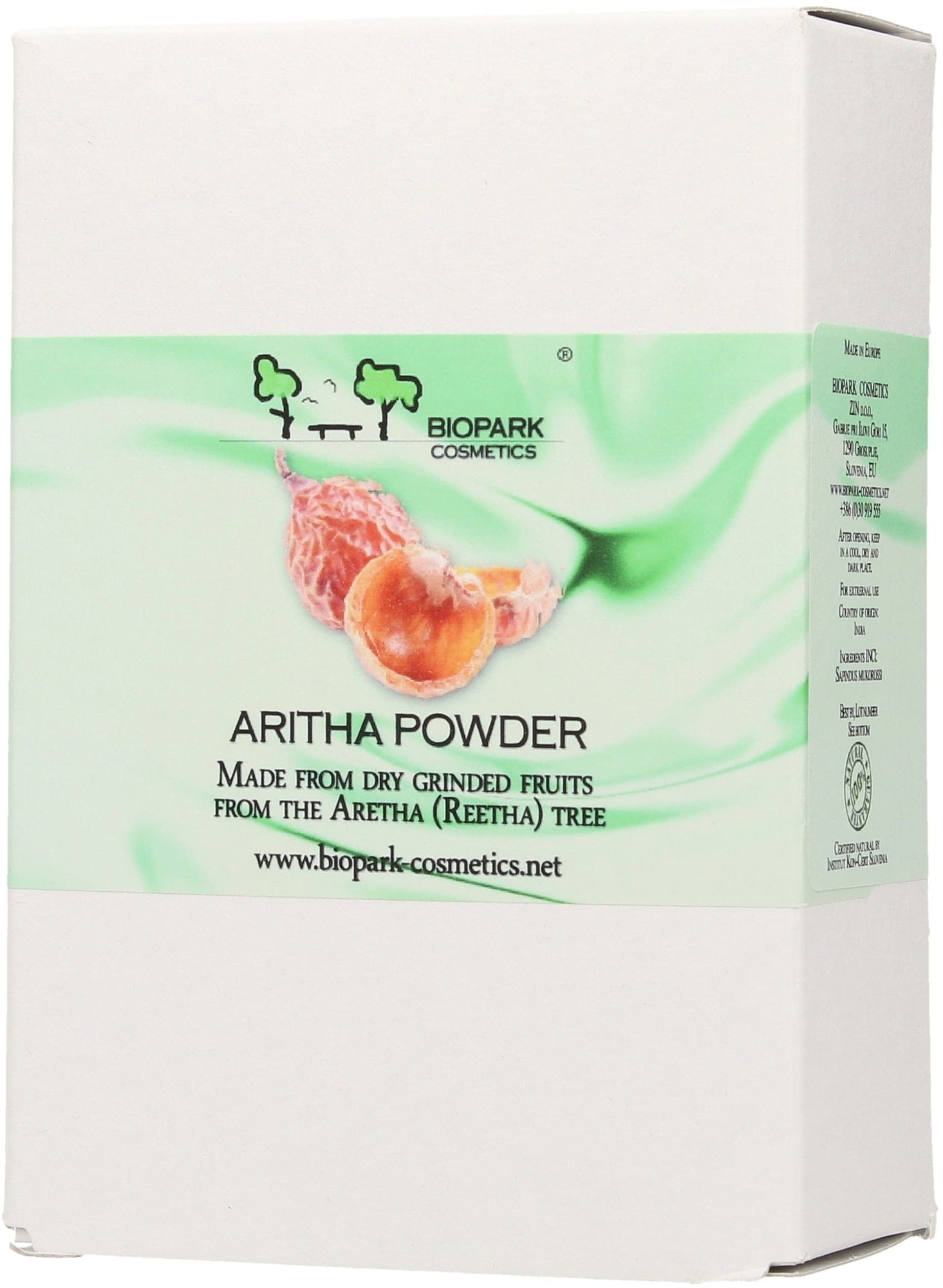 Biopark Cosmetics  Reetha (Aritha) Powder, 100 g