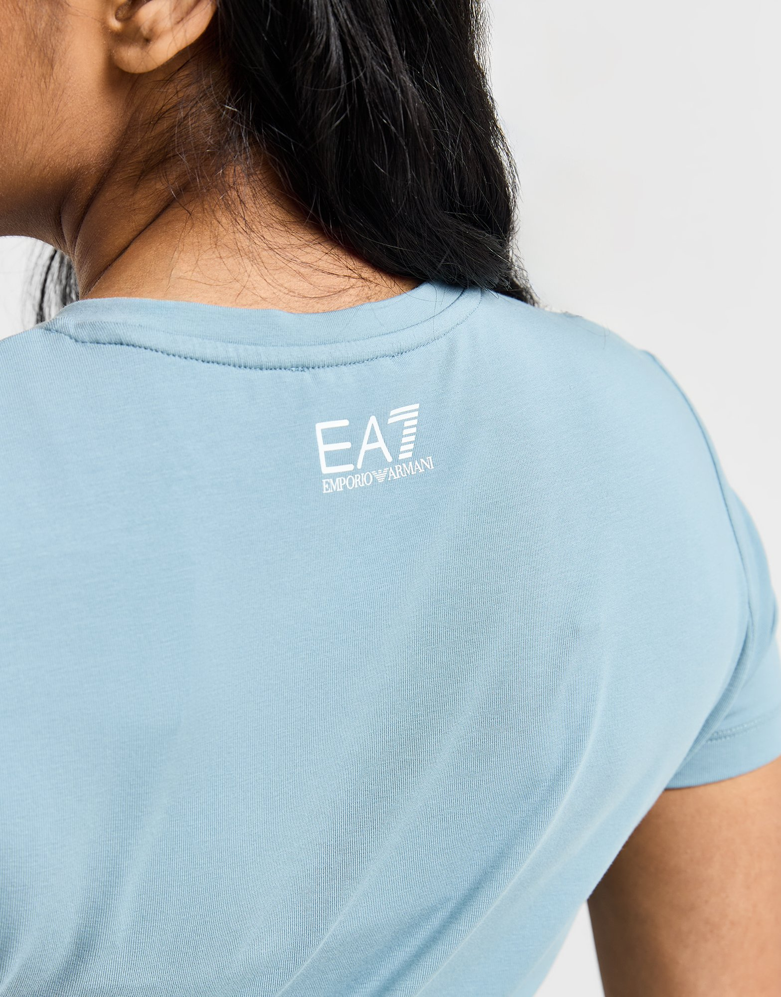 Emporio Armani EA7 T-shirt court Logo Slim Femme