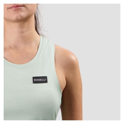 Débardeur De Running Rogelli Distance Menthe Femme