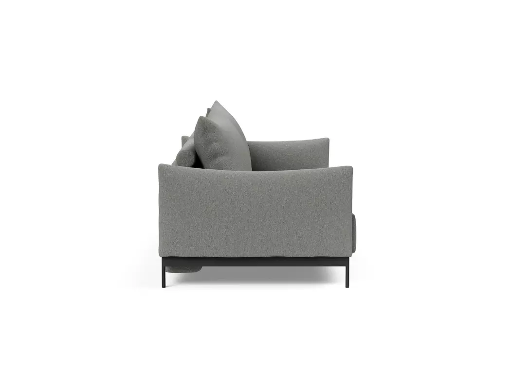 Schlafsofa Malloy Metall schwarz