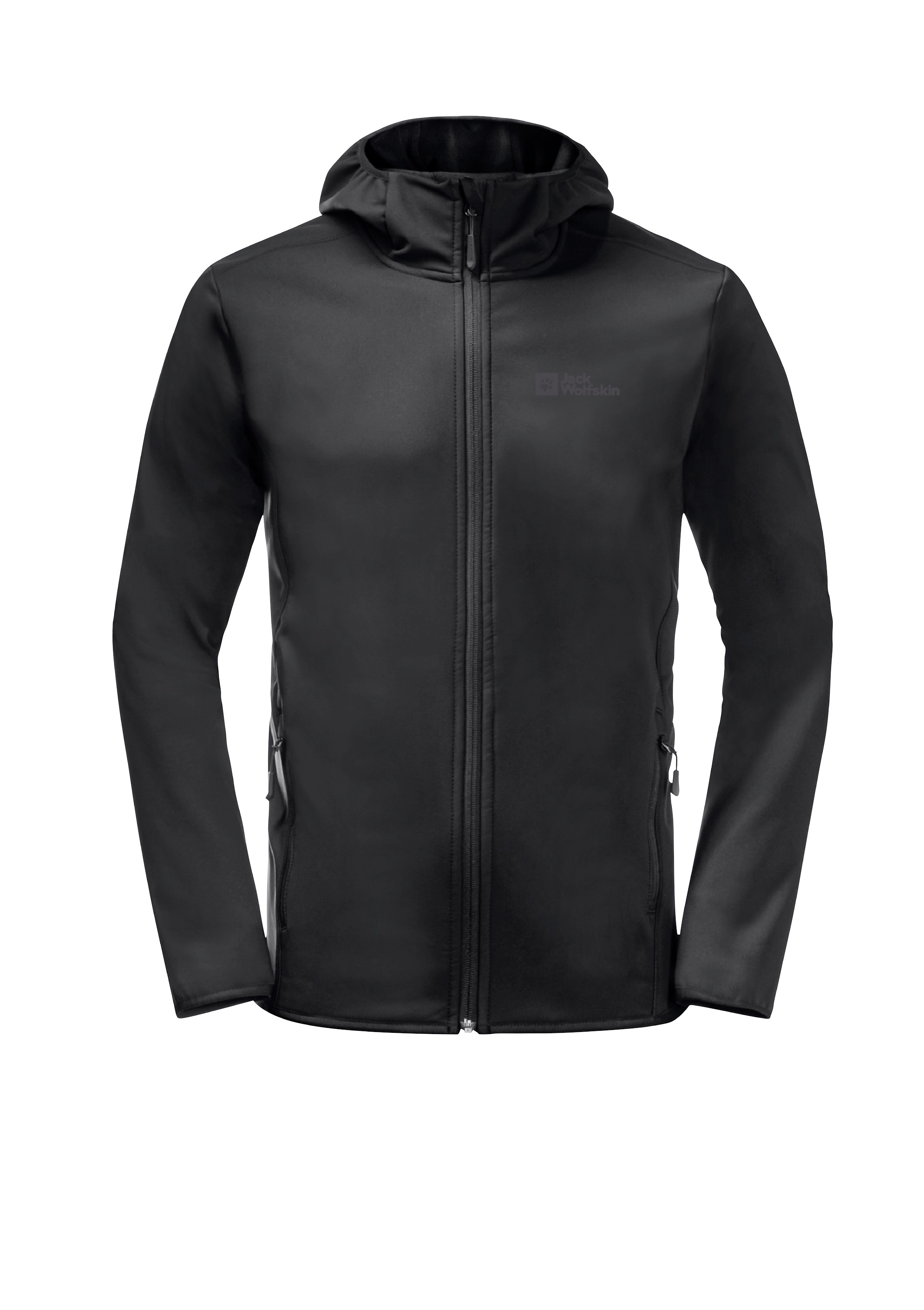Jack Wolfskin Softshelljacke »BORNBERG HOODY« mit Kapuze Atmungsaktiv, leicht, Übergangsjacke