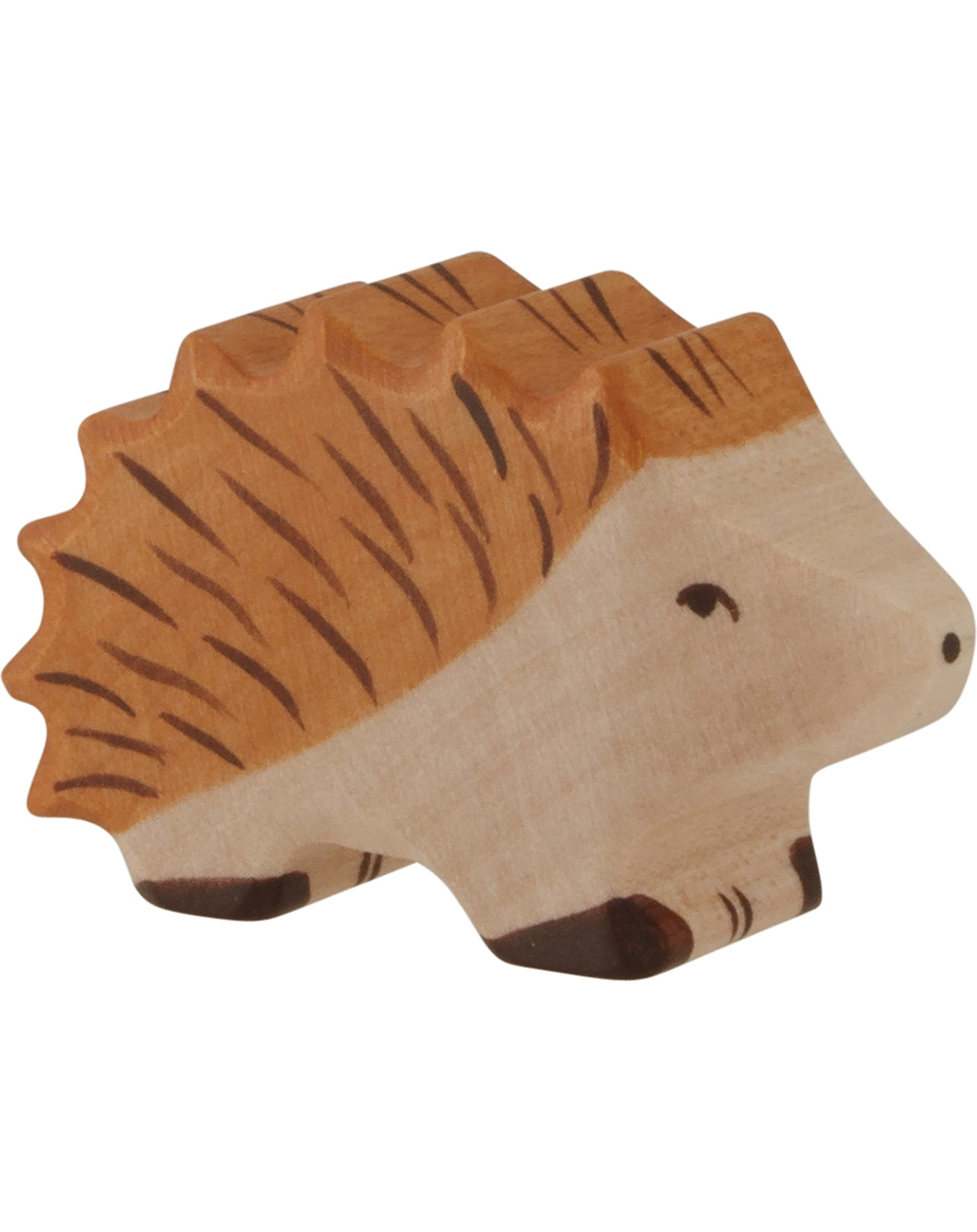 Holztier IGEL in hellbraun