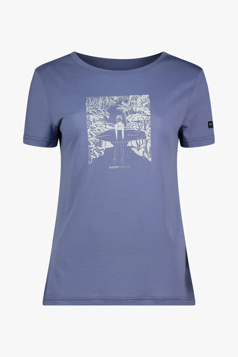 super.natural Wednesday's Spot Merino Damen T-Shirt