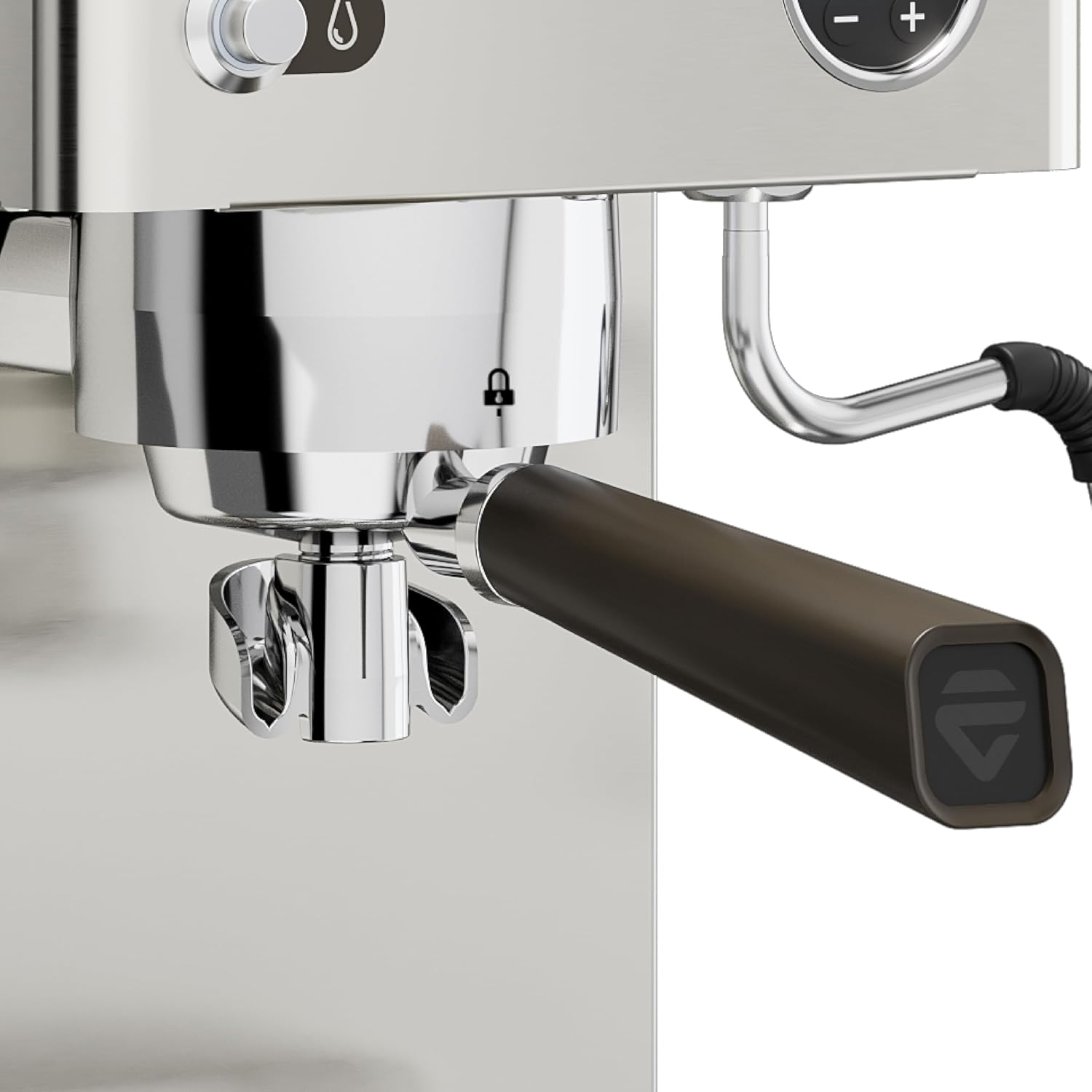 Lelit Victoria Kaffeemaschine - Mit Milchaufschäumer - Silber