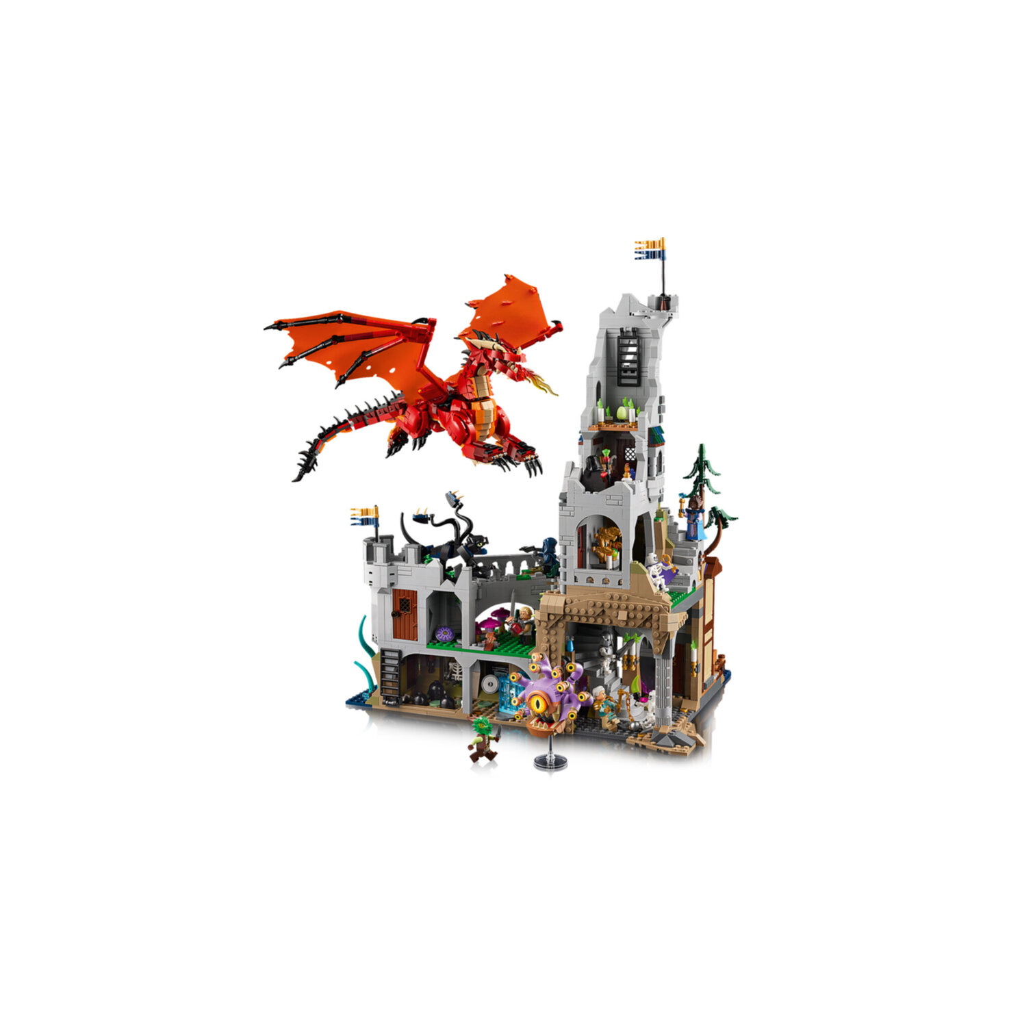 LEGO® Ideas 21348 Dungeons & Dragons: Die Sage vom Roten Drachen (LEGO® Rare Set)