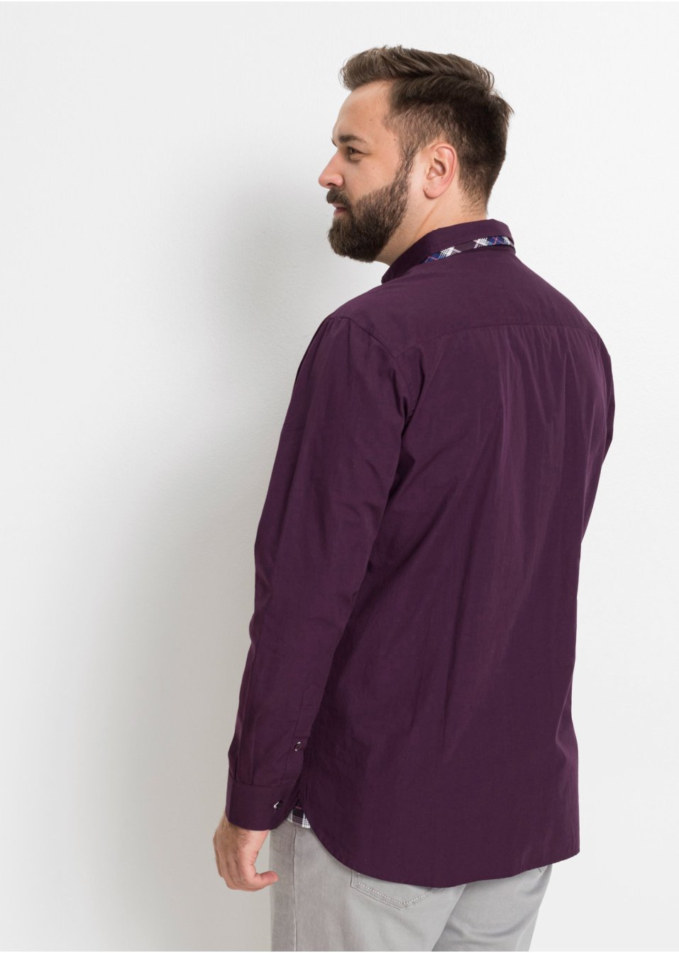 Surchemise avec col double