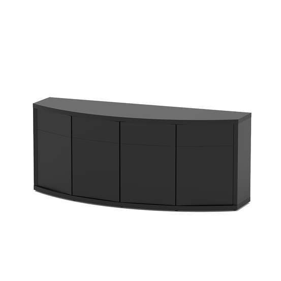 Meuble d'aquarium 4 portes Sublime Horizon Noir L.200,5xP.65,10xH.83cm