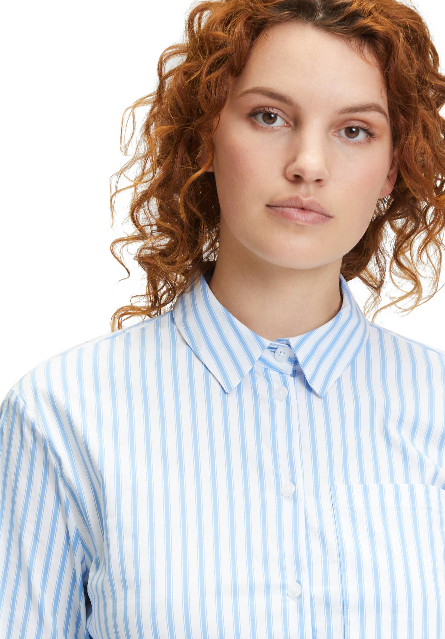 Betty & Co| Damen Longbluse mit Streifen