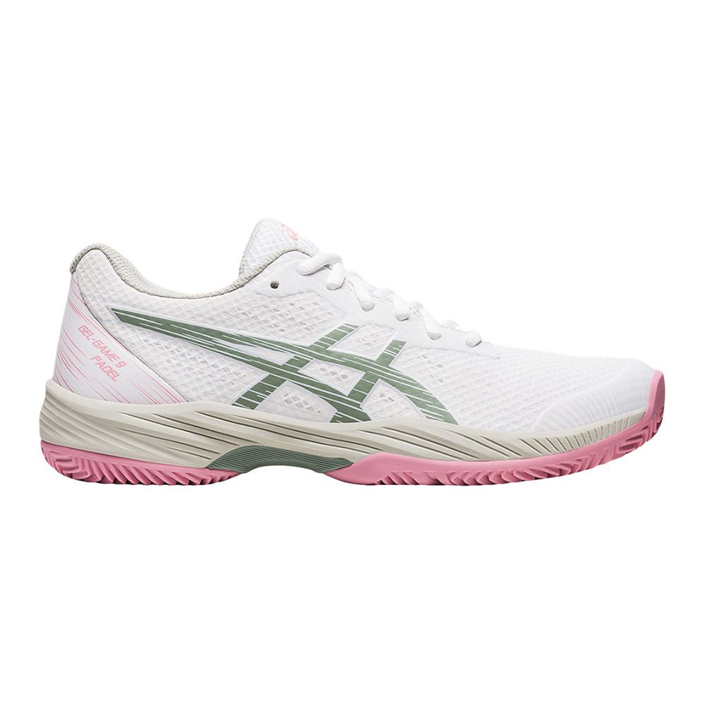 Asics GEL-GAME 9 PADEL - Chaussures padel Femme white/slate grey