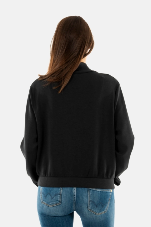 Sweat guess jeans olympe jblk jet black a996
