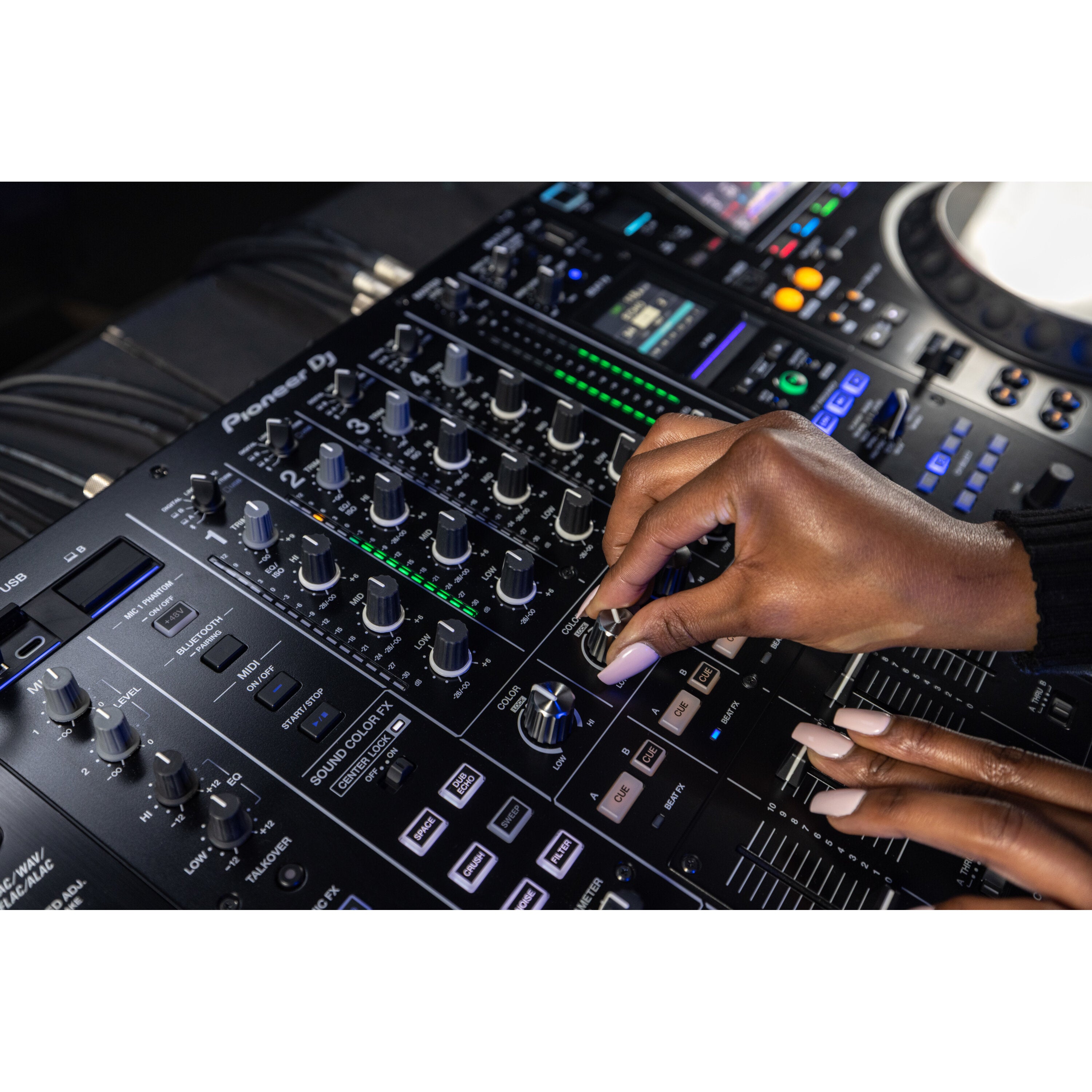 Pioneer DJ DJM-A9 4-kanaals DJ-mixer