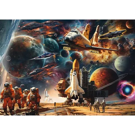 Schmidt Spiele Puzzle - Michele Farella: Faszination Raumfahrt: Reise in ferne Galaxien, 1000 Teile