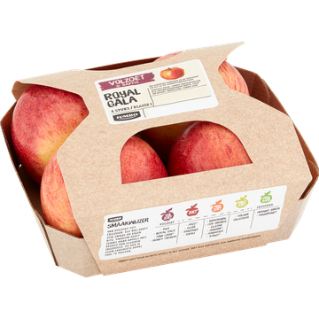 Jumbo Biologisch Appel Royal Gala 4 Stuks