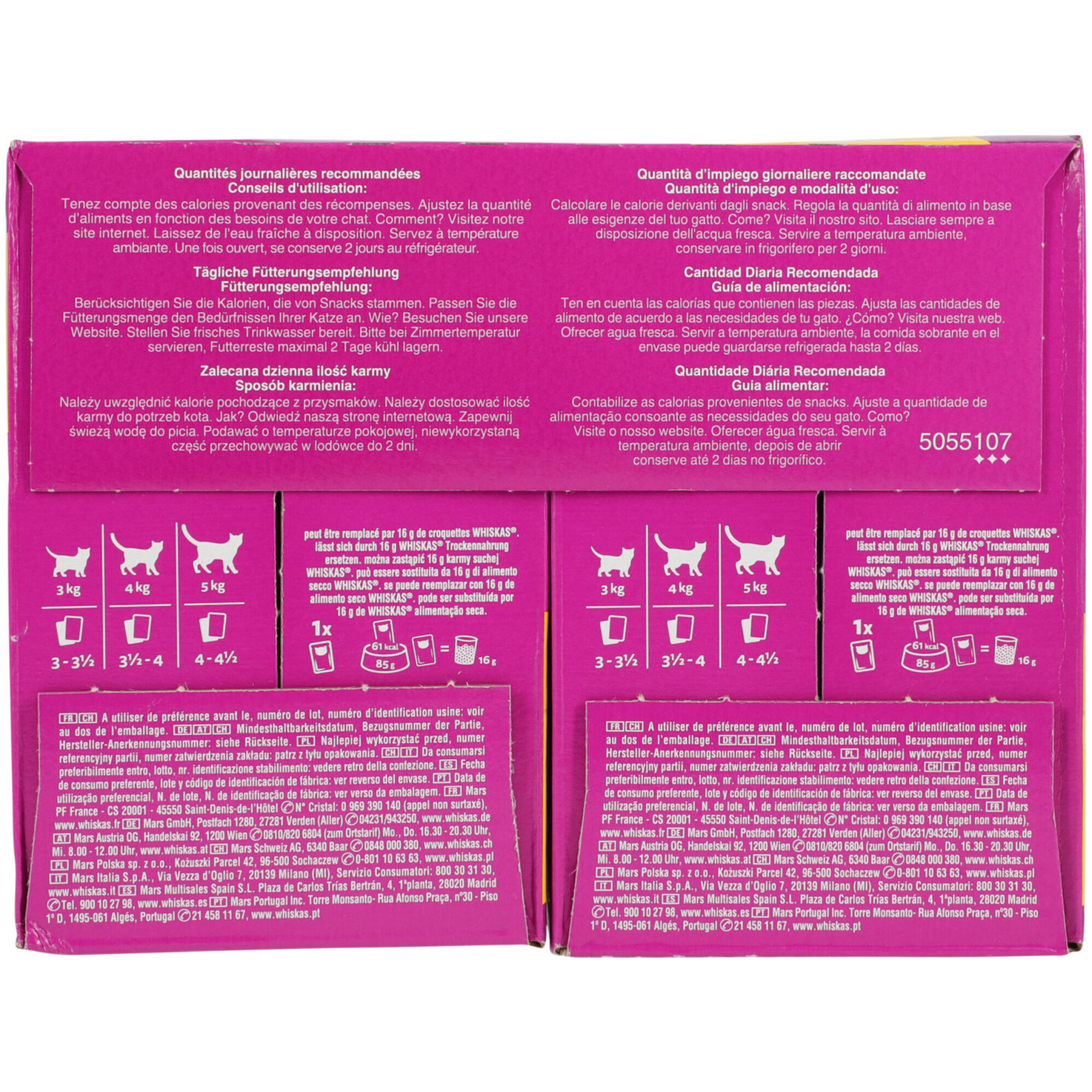 Whiskas 1+ Geflügel in Sauce 24x85g