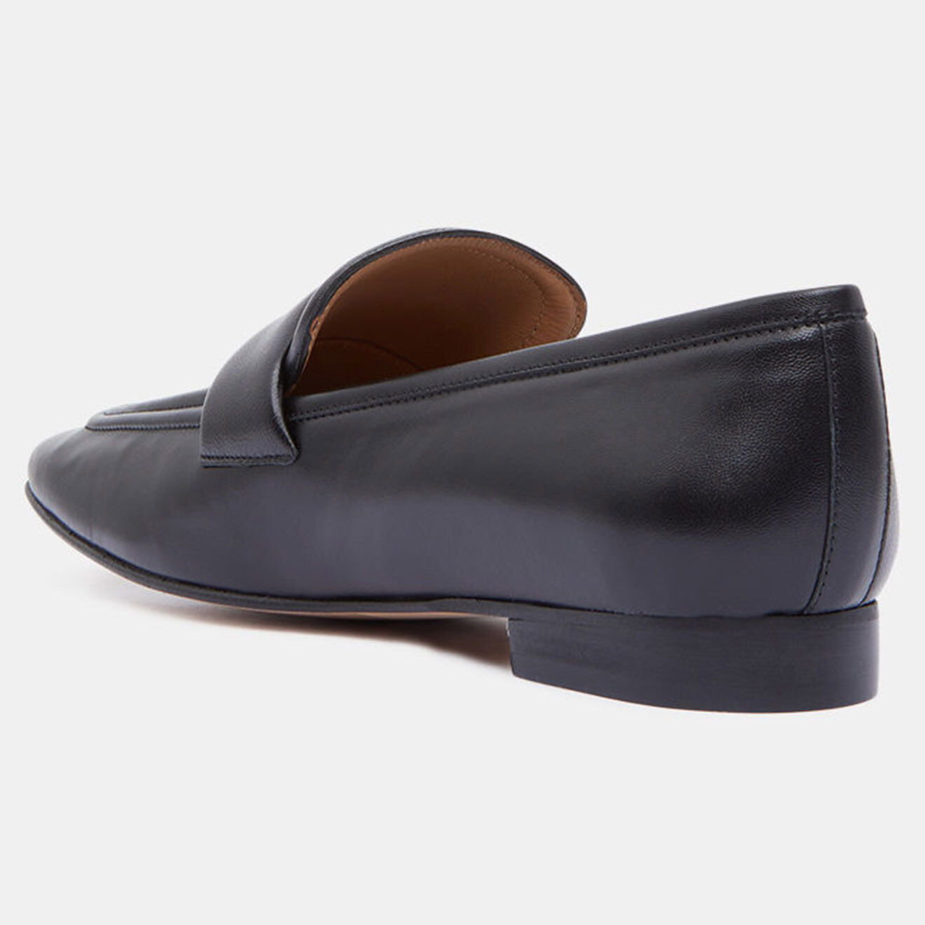 Flattered Mocassins en Cuir Souple Padded noirs
