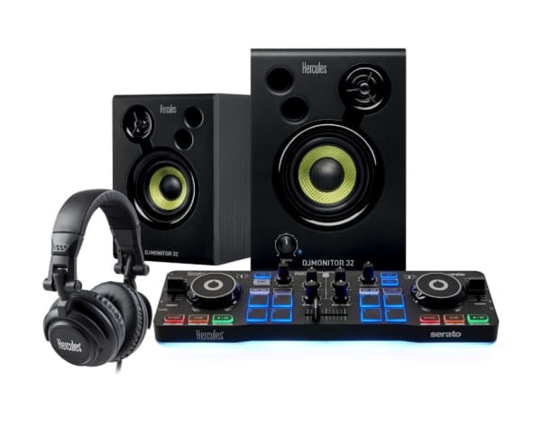 Hercules DJStarter Kit, 3,5 mm, 1,07 GHz, 4 GB, 1280 x 720 piksler, USB