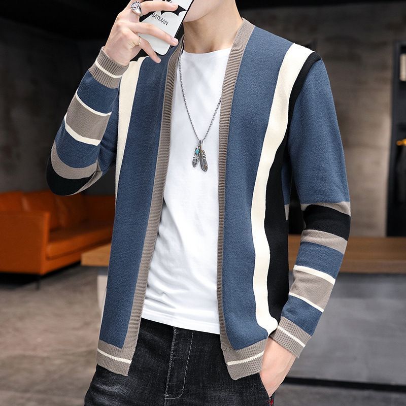 Naideth - Gestreept open vest