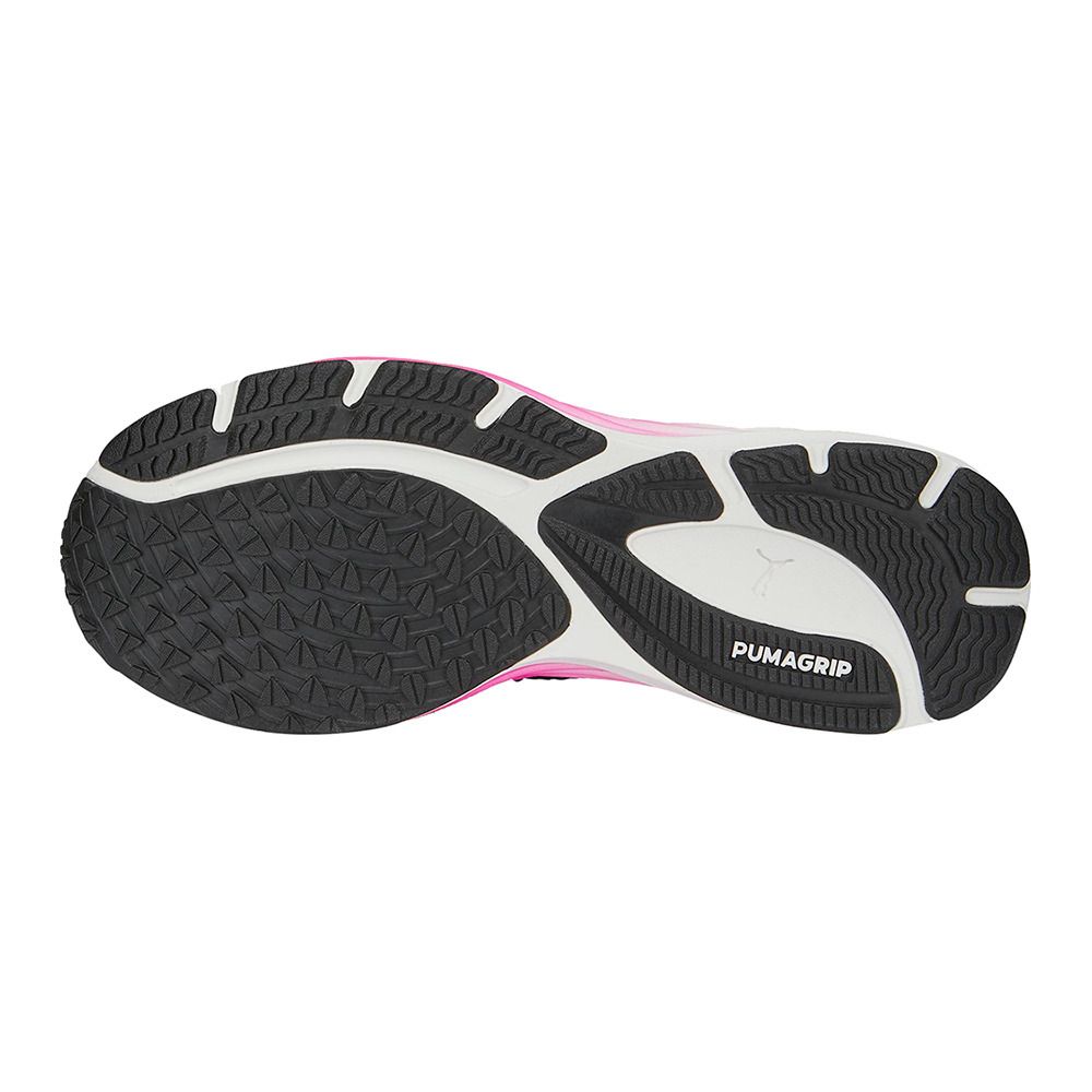 Puma VELOCITY NITRO 2 FADE - Chaussures Running Femme puma black/ravish/puma silver