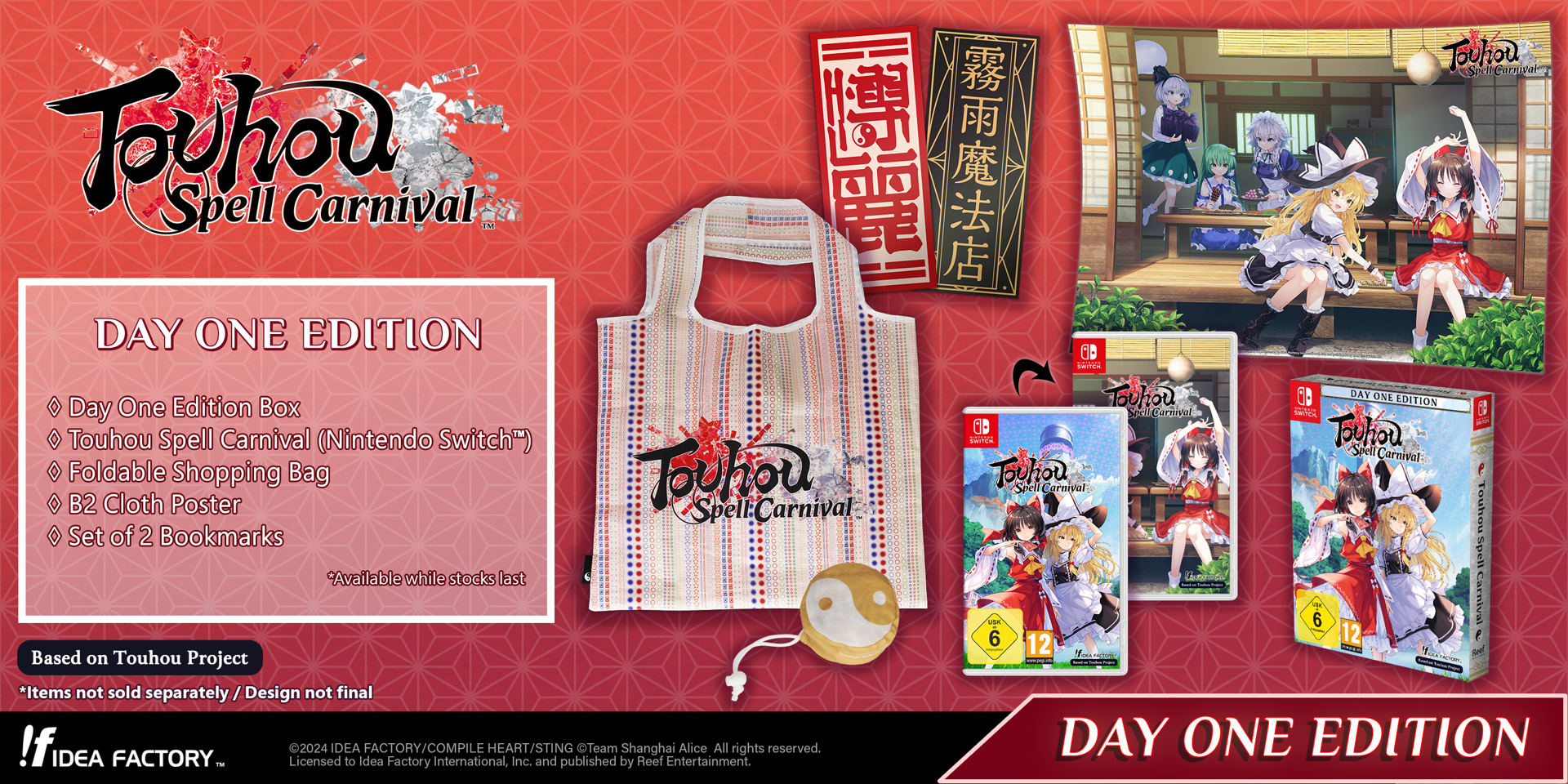 Touhou Spell Carnival (Day 1 Edition)- Nintendo Switch