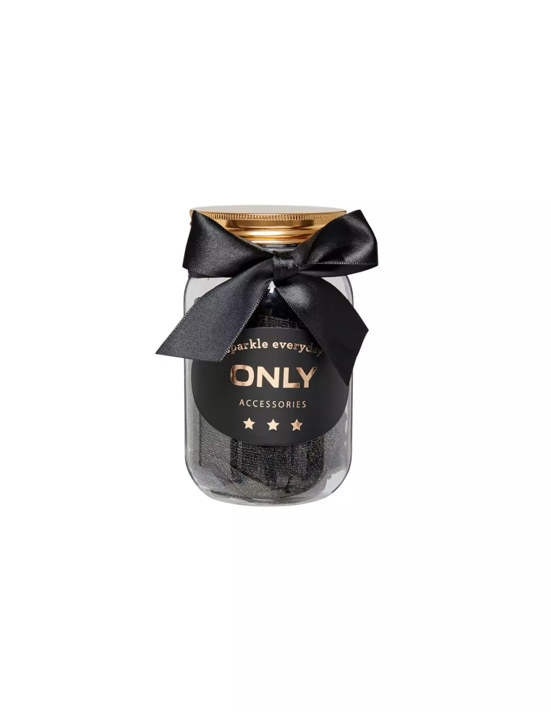ONLY Coffret « Bocal » Femme - Chaussettes Oliveblack