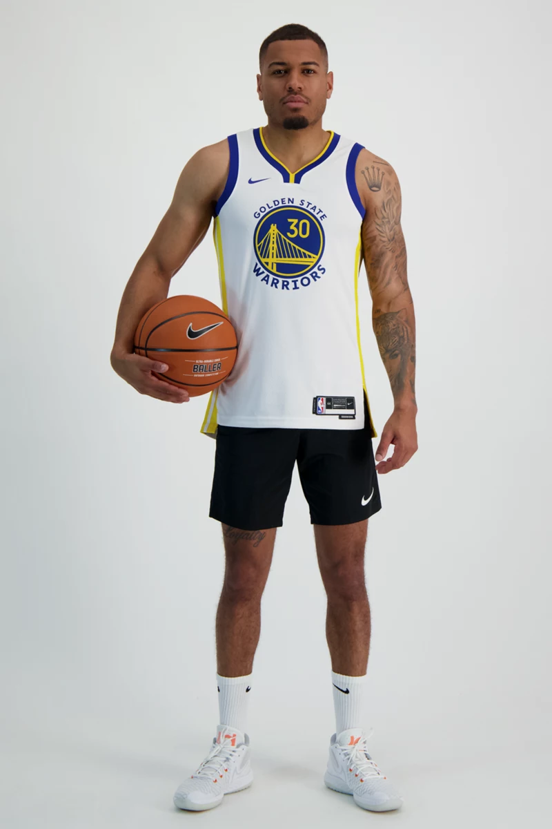 Nike Golden State Warriors Stephen Curry Herren Basketballtrikot