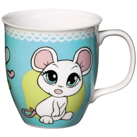NICI Sweethearts Tasse weiße Maus