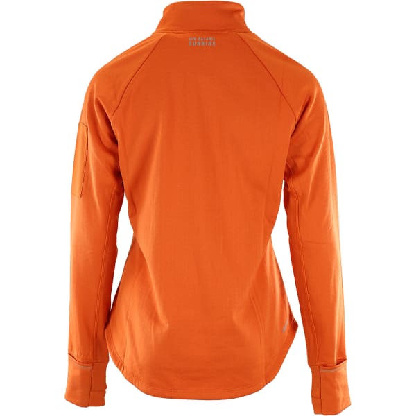T-shirt running NEW BALANCE HEAT GRID HALF ZIP W CAYENNE