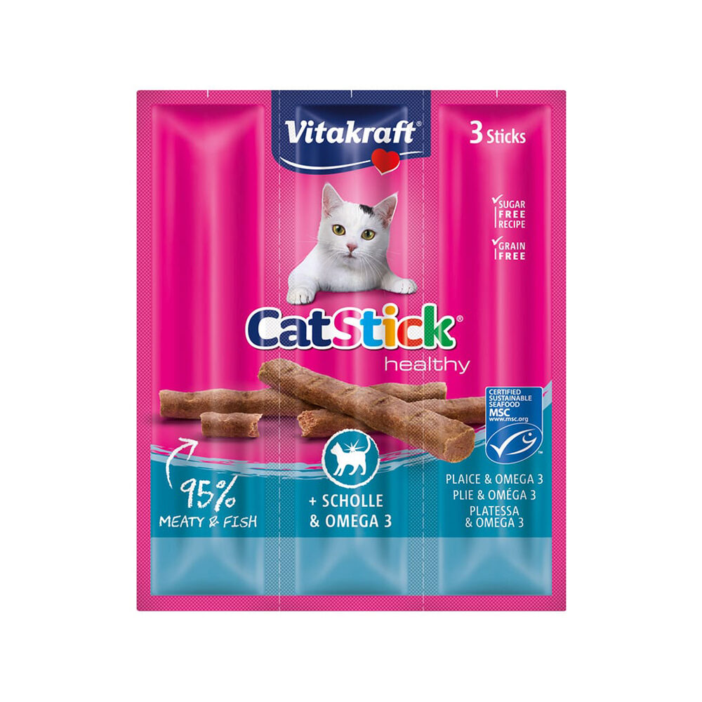 Vitakraft Cat Stick Healthy - Schol & Omega 3