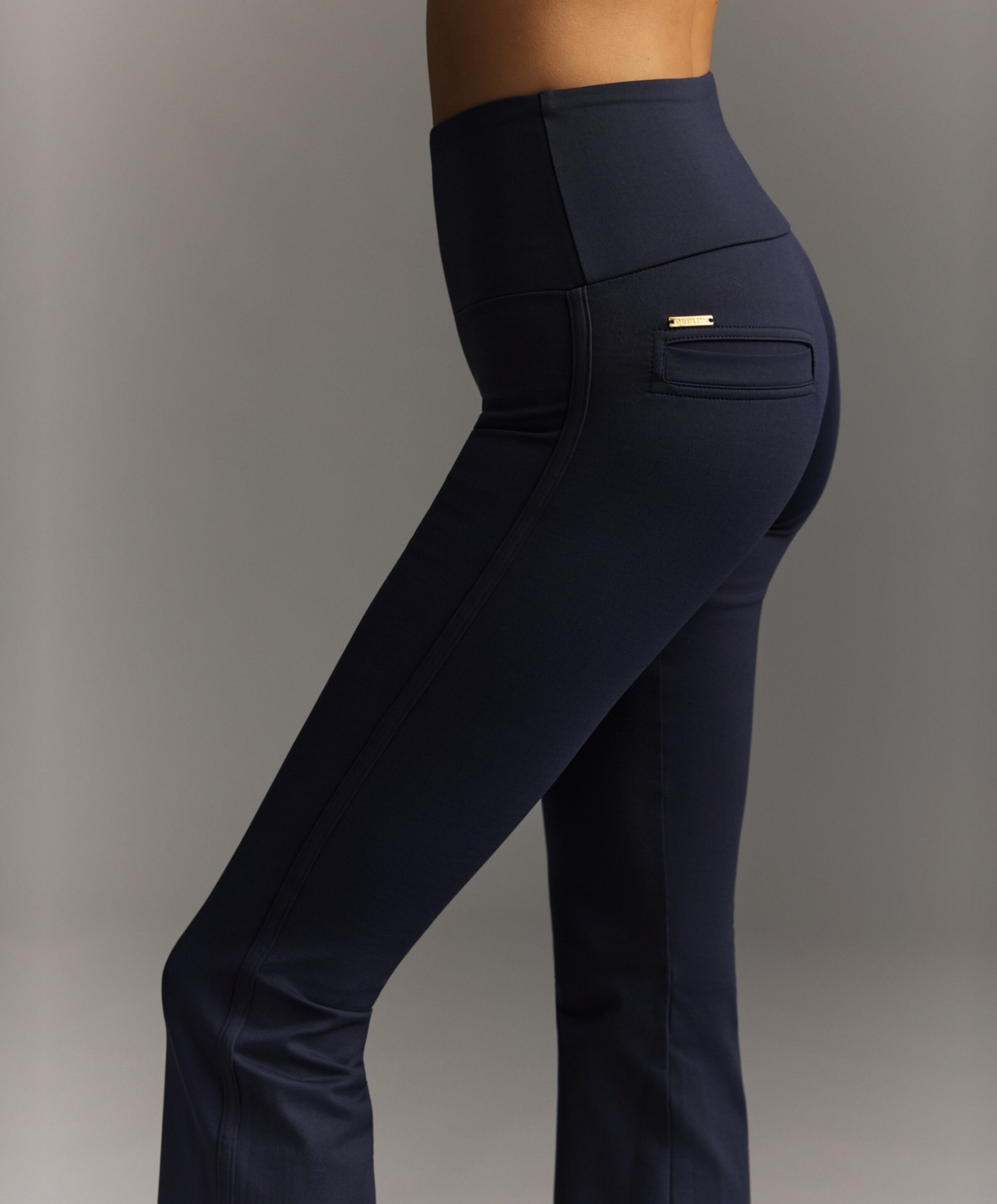 Deblon Sports Celine Flared Leggings dames tights blauw