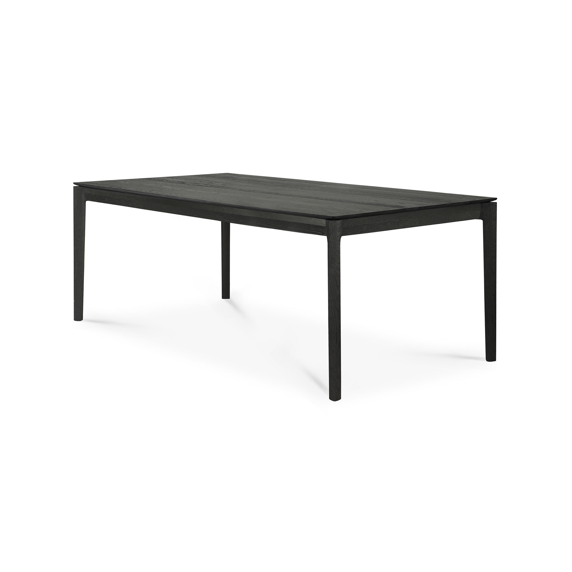 Uitschuifbare eettafel Bok zwart eiken 180/280 cm