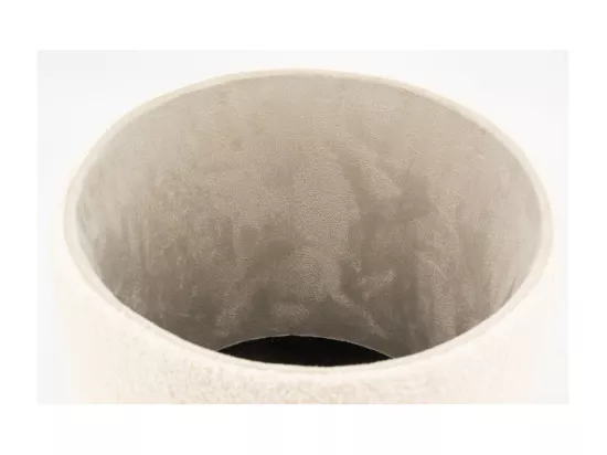 Pouf / coffre en bouclette Petit