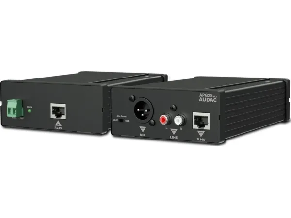 AUDAC APG20MK2, 24 V, 108 mm, 165 mm, 44 mm, 760 g, 1,08 kg
