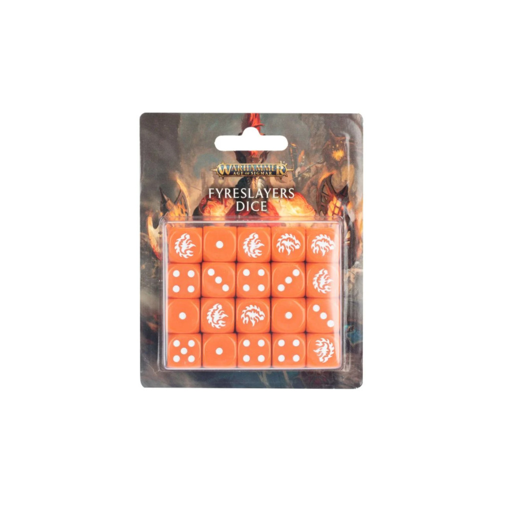 Age of Sigmar : Fyreslayers Dice Set