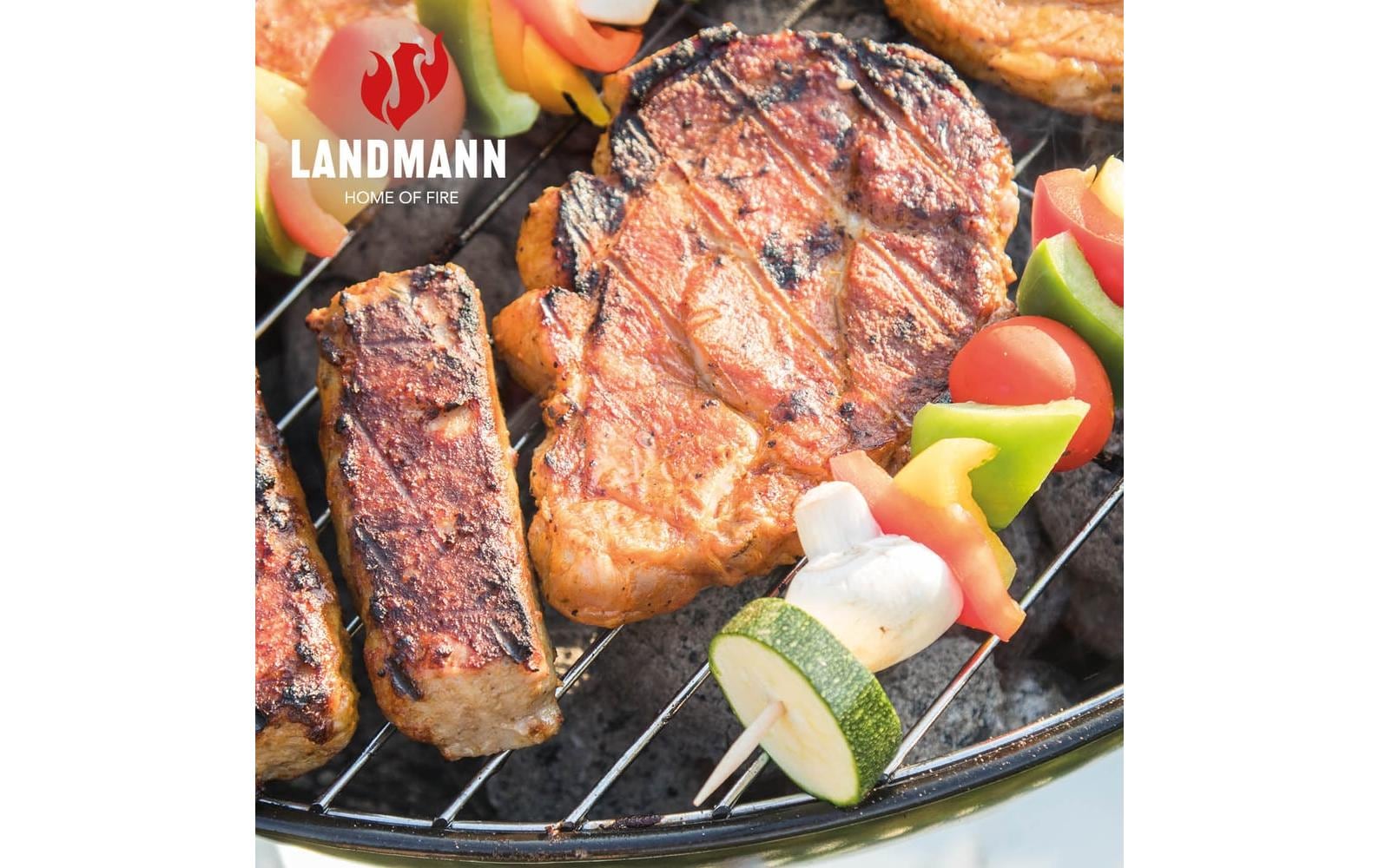 LANDMANN Holzkohlegrill »- 66.5 cm« Rundgrill