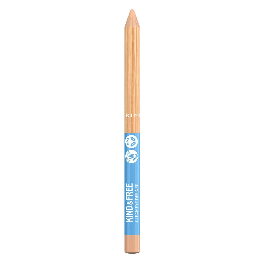 Rimmel London Kind & Free Clean Eyeliner Pencil 005 Creamy White 1,1g