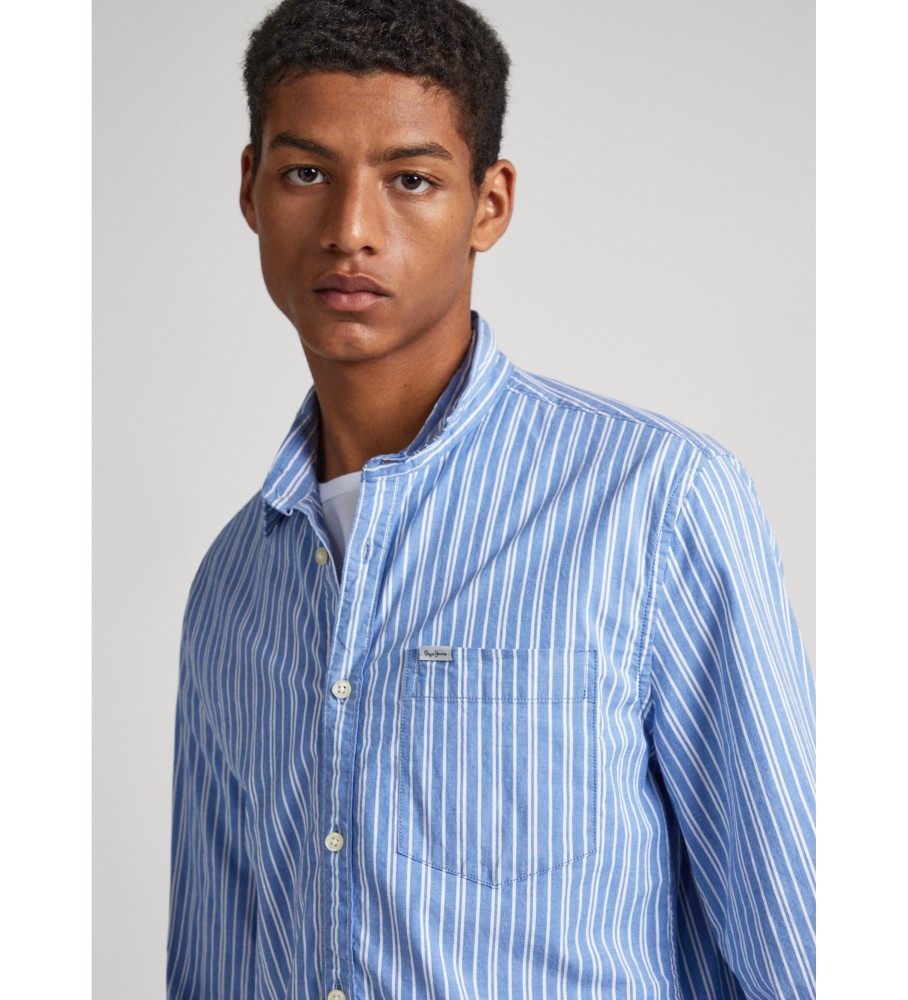 Camisa azul Pepe Jeans Castle