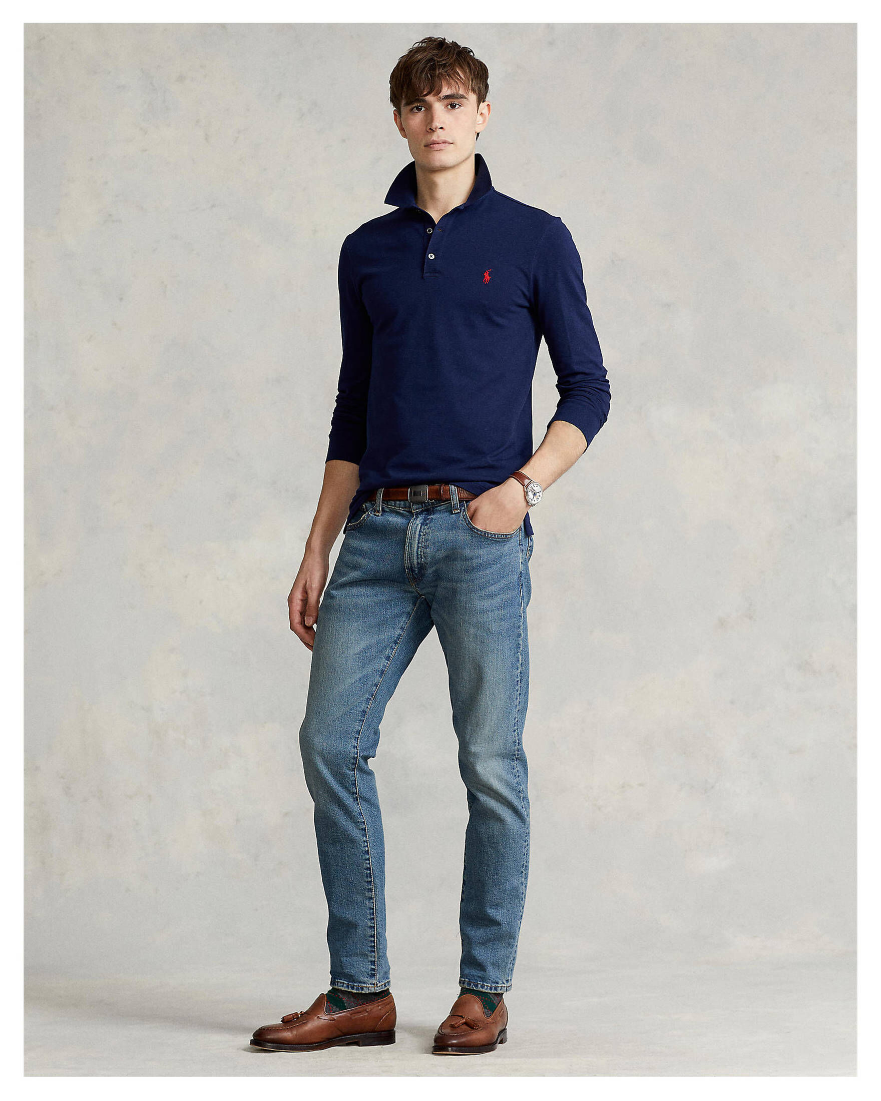 Polo Ralph Lauren| Herren Poloshirt Langarm