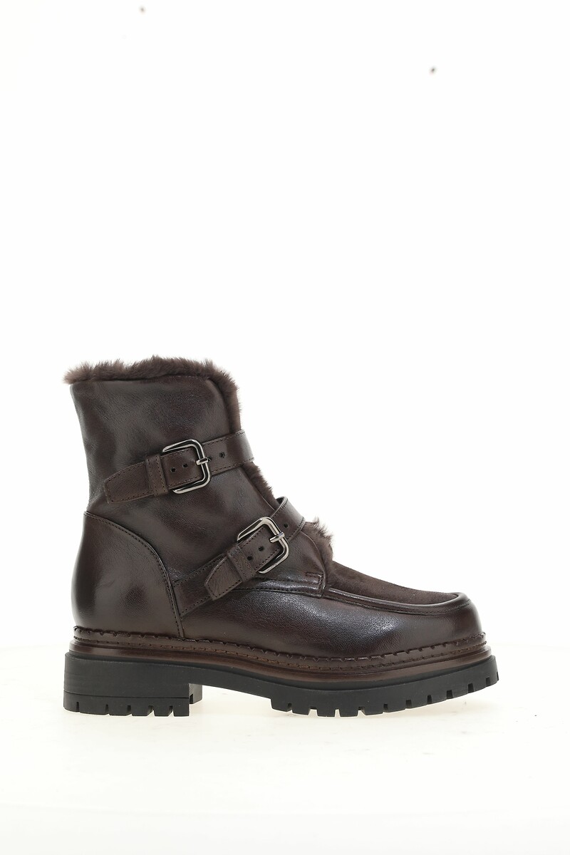 MJUS<br>Botas de couro forradas